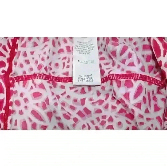 Athleta Preppy Boho Sporty Y2K Two Piece Swimsuit Women's Size 3 (38C/36D/34DD) - Picture 13 of 16